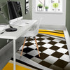 Checkered Flag Racing Style Area Rugs-JTAMIGO.COM