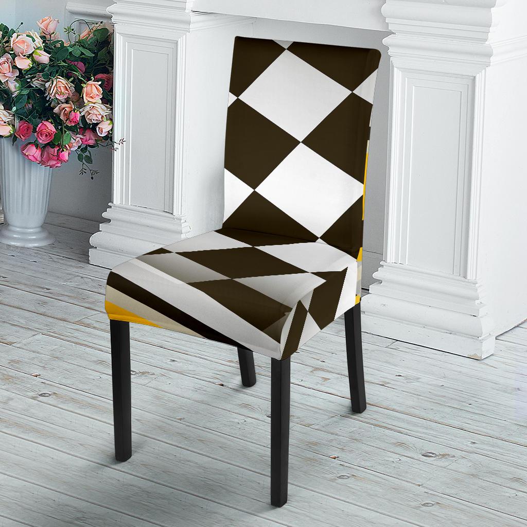 Checkered Flag Racing Style Dinning Chair Slipper-JTAMIGO.COM