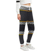 Checkered Flag Yellow Line Style Unisex Casual Sweatpants (Model L11)-JTAMIGO.COM