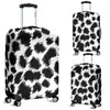 Cheetah Black Print Pattern Luggage Cover Protector