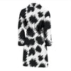 Cheetah Black Print Pattern Men Bath Robe-JTAMIGO.COM