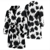 Cheetah Black Print Pattern Men Bath Robe-JTAMIGO.COM