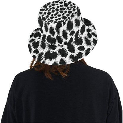 Cheetah Black Print Pattern Unisex Bucket Hat