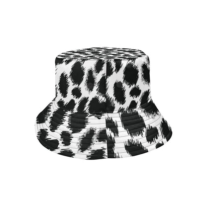 Cheetah Black Print Pattern Unisex Bucket Hat