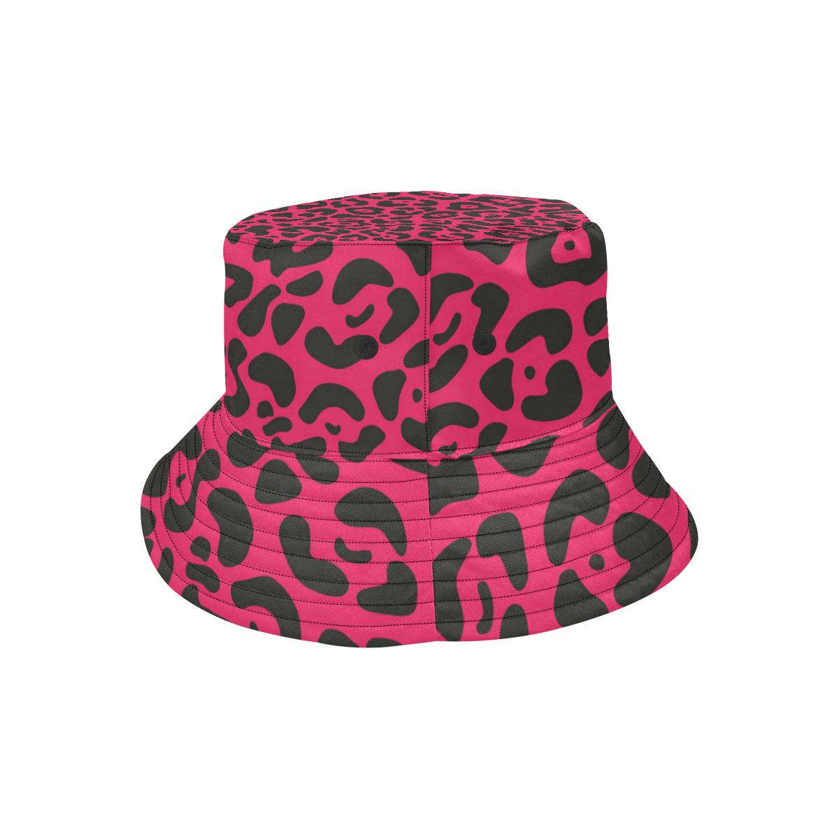 Cheetah Pink Print Pattern Unisex Bucket Hat