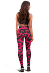 Cheetah Pink Print Pattern Women Leggings