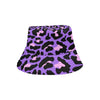 Cheetah Purple Neon Print Pattern Unisex Bucket Hat