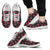 Cherry Black Background Men Sneakers Shoes