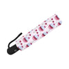 Cherry Cupcake Pink Pattern Automatic Foldable Umbrella