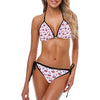 Cherry Cupcake Pink Pattern Custom Bikini Swimsuit (Model S01)-JTAMIGO.COM