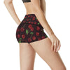 Cherry Fresh Pattern High Waisted Spandex Shorts-JTAMIGO.COM