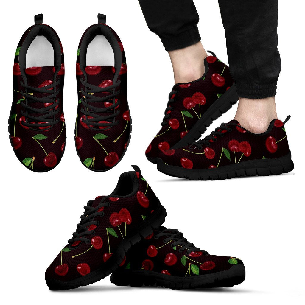 Cherry Fresh Pattern Men Sneakers Shoes