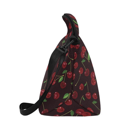 Cherry Fresh Pattern Neoprene Lunch Bag (Model 1669)(Large)-JTAMIGO.COM