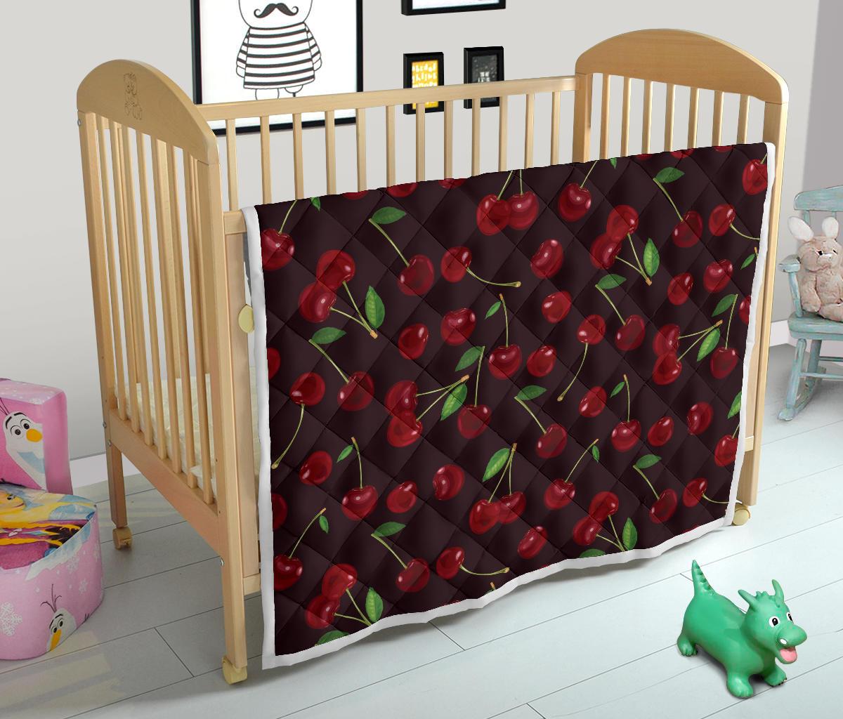 Cherry Fresh Pattern Premium Quilt-JTAMIGO.COM