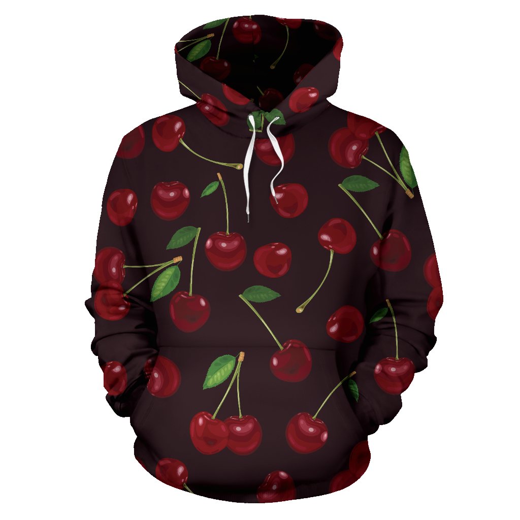 Cherry Fresh Pattern Pullover Hoodie