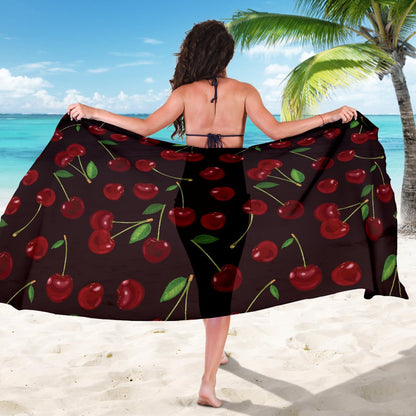 Cherry Fresh Pattern Sarong Pareo Wrap