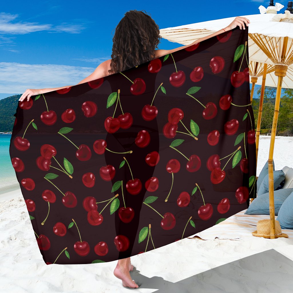 Cherry Fresh Pattern Sarong Pareo Wrap