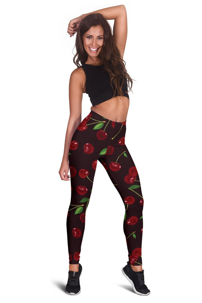 Cherry Fresh Pattern Women Leggings