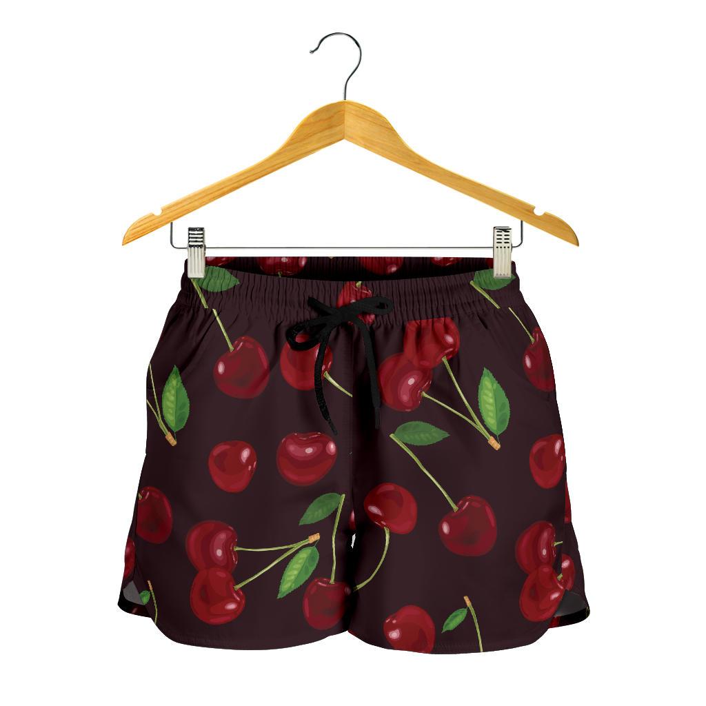Cherry Fresh Pattern Women Shorts-JTAMIGO.COM