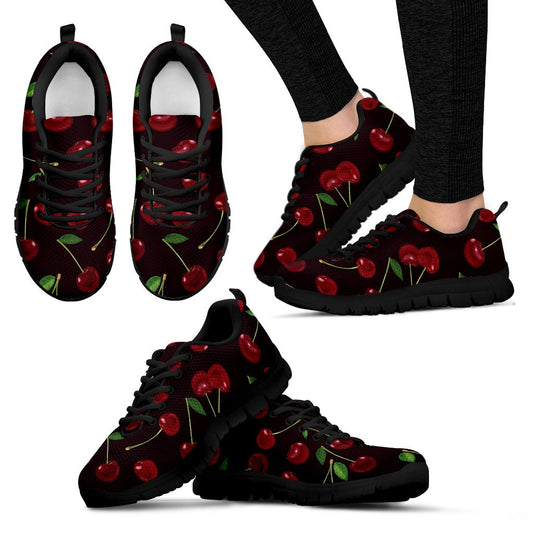 Cherry Fresh Pattern Women Sneakers Shoes