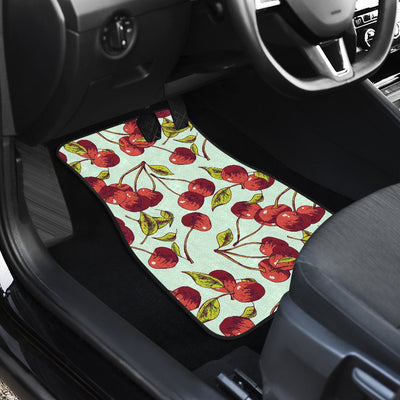 Cherry Hand Draw Car Floor Mats