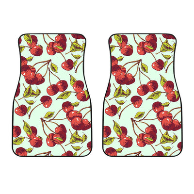 Cherry Hand Draw Car Floor Mats