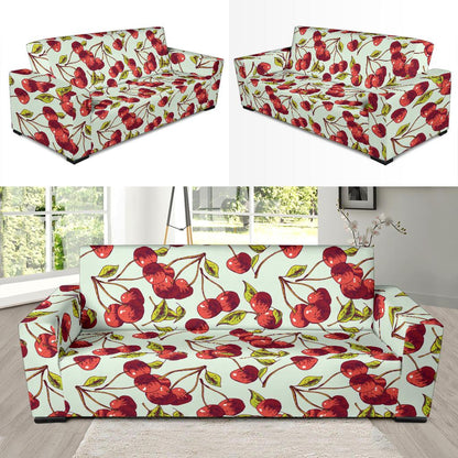 Cherry Hand Draw Sofa Slipcover-JTAMIGO.COM