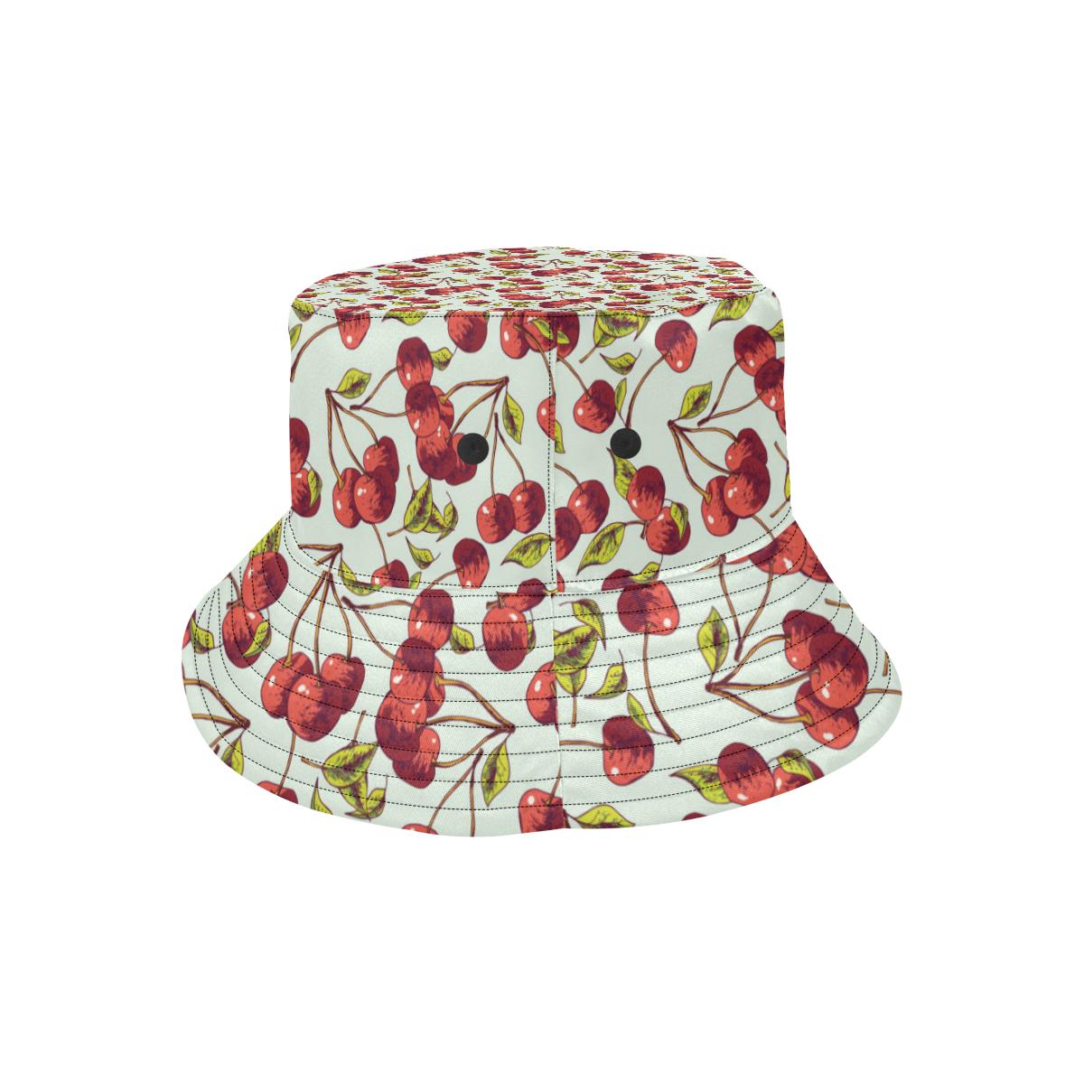 Cherry Hand Draw Unisex Bucket Hat