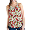 Cherry Hand Draw Women Racerback Tank Top