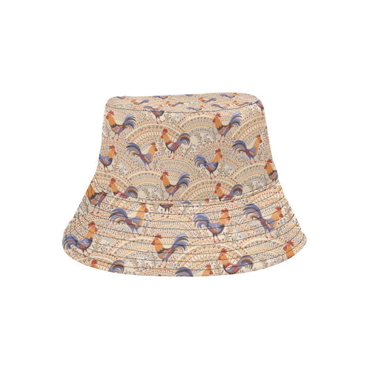 Chicken Boho Style Pattern Unisex Bucket Hat