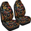 Chicken Embroidery Style Universal Fit Car Seat Covers