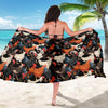 Chicken Print Pattern Sarong Pareo Wrap