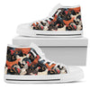 Chicken Print Pattern Women High Top Shoes