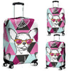 Chihuahua Cute Triangle Pattern Luggage Cover Protector