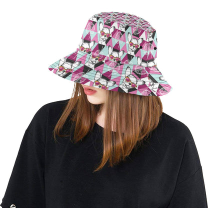Chihuahua Cute Triangle Pattern Unisex Bucket Hat