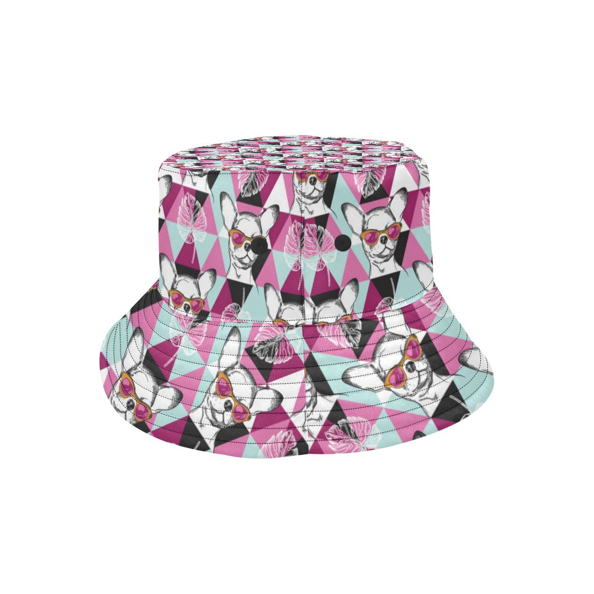 Chihuahua Cute Triangle Pattern Unisex Bucket Hat