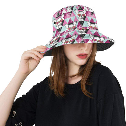 Chihuahua Cute Triangle Pattern Unisex Bucket Hat