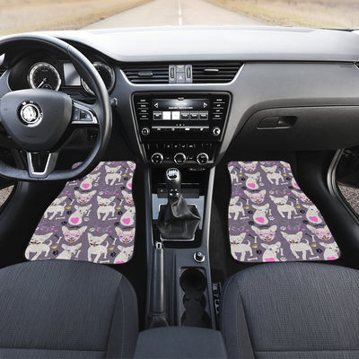 Chihuahua Happy Pattern Car Floor Mats