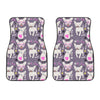 Chihuahua Happy Pattern Car Floor Mats