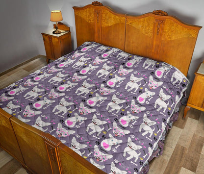 Chihuahua Happy Pattern Premium Quilt-JTAMIGO.COM