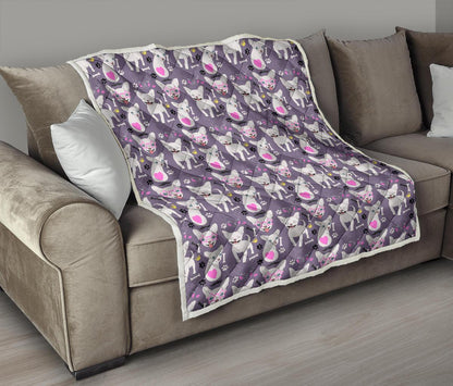 Chihuahua Happy Pattern Premium Quilt-JTAMIGO.COM