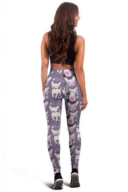 Chihuahua Happy Pattern Women Leggings