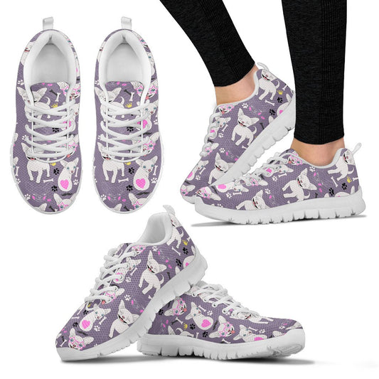 Chihuahua Happy Pattern Women Sneakers Shoes