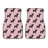 Chihuahua Pink Print Pattern Car Floor Mats