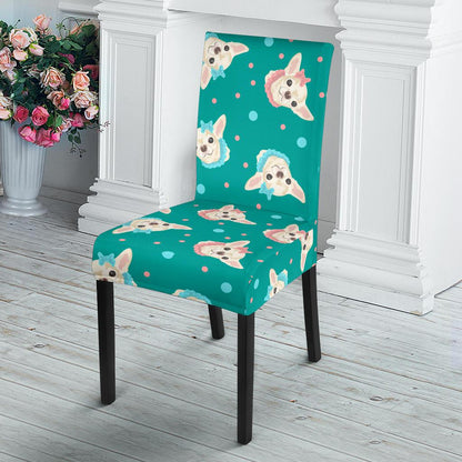 Chihuahua Polka Dot Pattern Dinning Chair Slipper-JTAMIGO.COM
