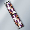 Chihuahua Purple Floral Car Sun Shade For Windshield