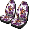 Chihuahua Purple Floral Universal Fit Car Seat Covers