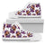 Chihuahua Purple Floral Women High Top Shoes