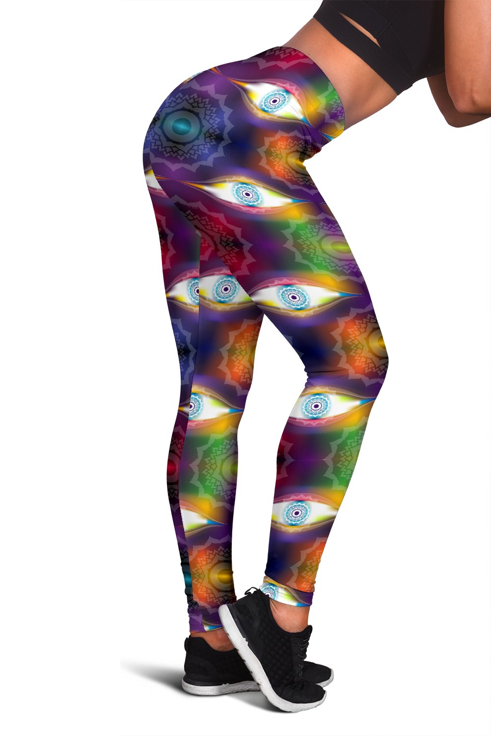 Chinese Dragons and Peonies Design Women Leggings
