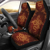 Chinese Dragons Gold Design Universal Fit Car Seat Covers